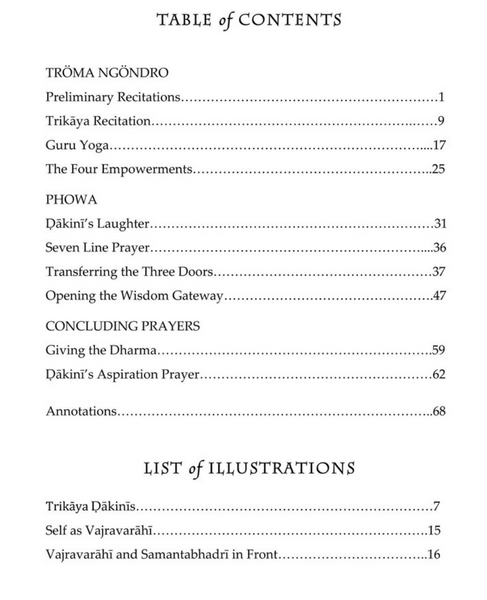 Troma Nagmo Ngondro & Phowa ~ Digital Practice Text