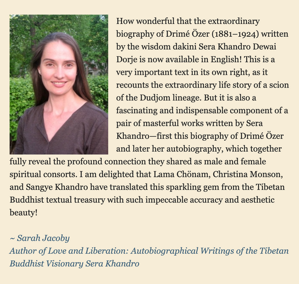 The Life and Liberation of Tulku Drime Ozer ~ Book